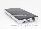 Quckly Charge 12000mah Slim Li Polymer Power Bank Metal Case Real Capacity