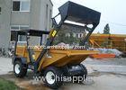 Self Loading Shovel Diesel 3 tons 4WD Mini Concrete Dumper For Site Works / Building Construction