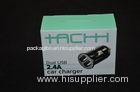 Dual USB Car Charger Box Package Anti-Scratch Matt Film Lamination Surface