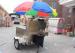 Stainless Steel Hot Dog Vending Cart / Snacking Cart W 40" x L 48" x H24"