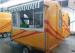 Chargeable Battery Tricycle Food Cart Street Food Kiosk 10L Waste Water Tank