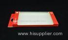 Transparent PET Window Cell Phone Accessories Packaging Red Package ZY-062