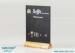 Acrylic Chalkboard A4 Restaurant Menu Holders For Coffee Shop / Hotel