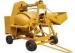 250L Mini Diesel Concrete Mixing Machine With Hydraulic Hopper 13KW Diesel Engine