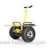 Patented Electric Chariot Scooter Yellow Green 6 Axles Gyroscope With Golf