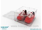 Rectangle Wall Mount Acrylic Shoe Display Box / Acrylic Product Display