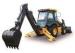 Deutz Diesel Engine Tractor Backhoe Loader 70KW 630A 1.0m3 loading capacity