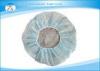ECO-friendly Hospital Nonwoven Strip Disposable Surgical Hats White / Blue