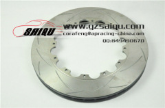 DICKASS Automobile Car Brake Disc 330*28mm T2 Curved Grooves Pattern