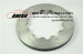 DICKASS Automobile Car Brake Disc 330*28mm T2 Curved Grooves Pattern