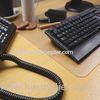 Large Heat-Resistant Clear Desk Pad Custom Computer Table Mat