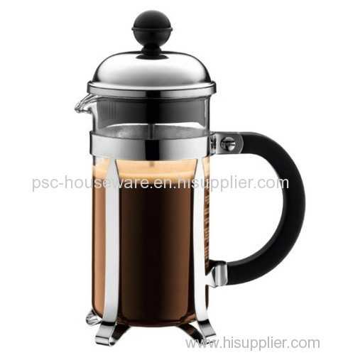 800ml Eco-friendly Manual Commercial Stainless Steel French Press Coffee Maker