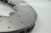 DICKASS Automobile Brake Disc 362*32mm Drilled and Partial Grooves Surface Pattern