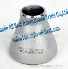 Stainless Eccentric steel Reducers iron pipe fitting