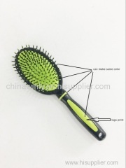 Sliver Plastic Professional Hair brush