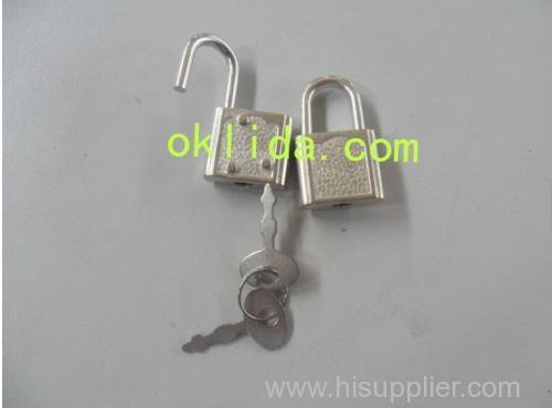 China manufacturer metal mini pad lock/dairy lock/notebook lock