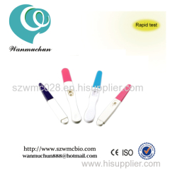 HCG pregnancy test strip/cassette/midstream