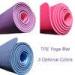 Professional Organic TPE / PVC Foam Folding Yoga Mat 3mm To 8mm Thickness