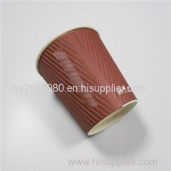 Brown Ripple Paper Cups