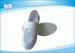 Clean Room White ESD Work Shoes With Conductive Fiber in Painting Industry