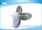 Clean Room White ESD Work Shoes With Conductive Fiber in Painting Industry