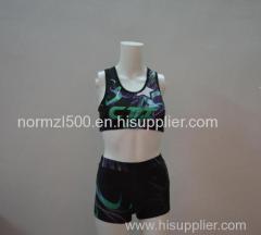 Plus size shorts sports bra cheerleader uniforms costumes practice wear wholesale price