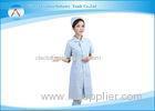 Colored Stretch Cotton Medical Uniforms Dress / Nurse Scrubs Suits Sets