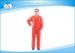 Industrial Staff Polyester Cotton Workwear Uniform Orange Color