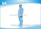 Cotton ESD Anti Static Cleanroom Jumpsuit Smock Of Polyester or TC