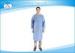 Operation Room Light Blue Polyester Fluid-resistance Surgeon Hospital Gowns For Men