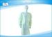 Waterproof PE Green Color Coated Hospital Disposable Isolation Gowns for Surgery Use