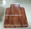Custom Rolling 45 x 53 Wood Floor Chair Mat For Thick Carpet / Laminate Floor