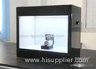 Fashion Advertising Transparent Lcd Display Box With Light / Audio / Video and Music