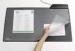 Decorative Artistic Clear Desk Pad 20 x 36 Designer Mouse Mat Waterproof