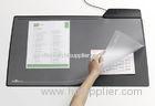 Decorative Artistic Clear Desk Pad 20 x 36 Designer Mouse Mat Waterproof