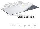 Rectangle Safety Corner Clear Desk Pad Large Desktop Writing Pad
