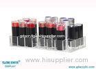 Clear Counter Top Acrylic Lipstick Tower / 24 Lipstick Acrylic Organizer