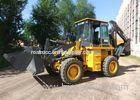 Low Noise Tractor with Bucket and BackhoeWing Spread Support Leg 0.3M3 Digger capacity
