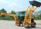 360 Rotating Damping Seat Tractor Backhoe Loader for Municipal Projects / Raod Maintenance