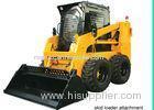 Diesel Engine 0.25 m3 Bucket Capacity Skid Steer Loader for Road / Building Construction