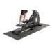 Eco-Friendly Safety Black Bike Trainer Mat For Treadmill To Protect Floor