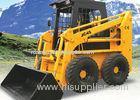 1400 Kg Tipping Load 4WD Skid Steer Loader With Bobcat Attachments 40 Dumping Angle