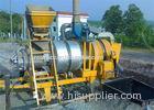 8 TPH Mobile Double Drum Asphalt Mixing Plant With 300kgs Feeder Hopper Capacity