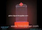 Unique Fire Red Led Restaurant Menu Holders For Table Card Display