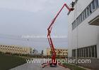 ISO / CE 53M Crawler Telescopic Upright Boom Lifts With 350KG Loading Capacity