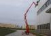 ISO / CE 53M Crawler Telescopic Upright Boom Lifts With 350KG Loading Capacity