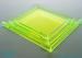 Beautiful Shiny Green Acrylic 3 Tier Serving Tray For Wedding / Home Furniture