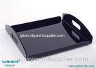 Commercial Laquer Acrylic Serving Tray Custom For Restaurant Serving Food