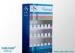 Supermarket Medium Counter Design Acrylic Cigarette Display Rack With Push System