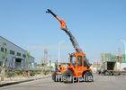 Astern Radar Telescopic Boom Forklift For Construction Spots / Ports / Public Works